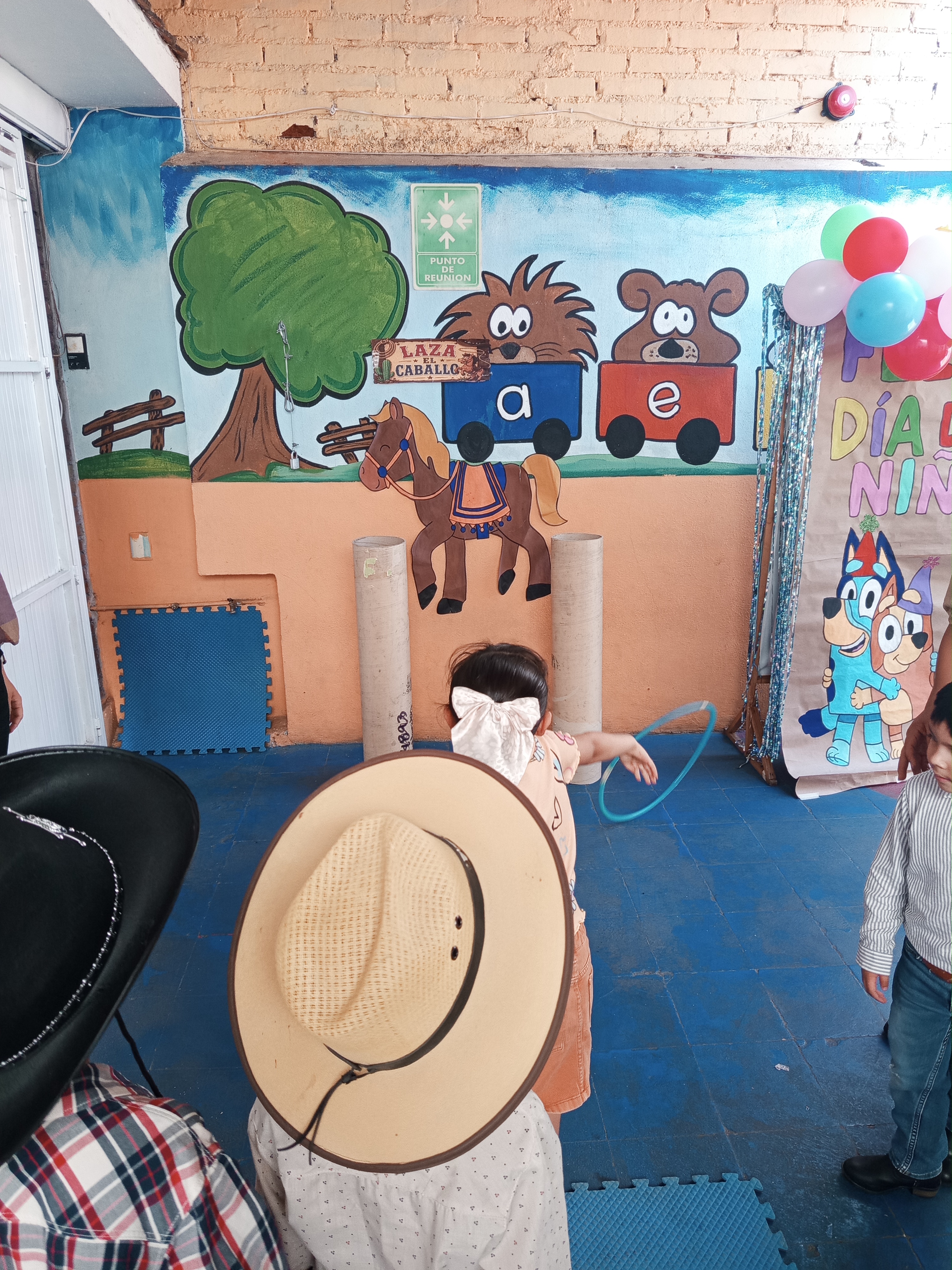 Lazos, juegos y mucha diversión en nuestro Día del Niño estilo vaquero. 